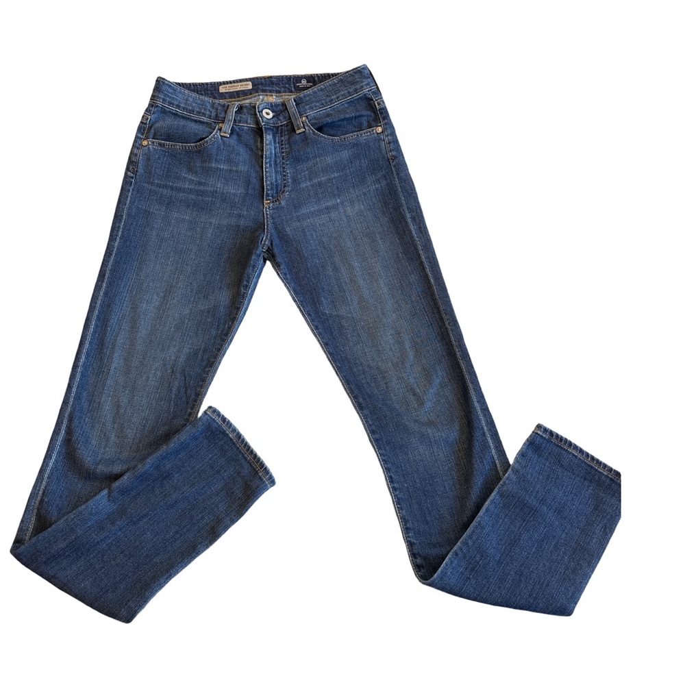 AG Adriano Goldschmied Blue  The Farrah High-Rise Skinny Jeans 26